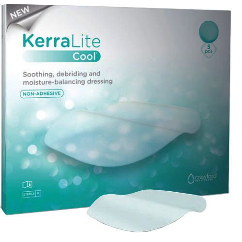 BX/5 - Crawford KerraLite Cool® Hydrogel Moisture Balancing Dressing, Non-Adhesive, 7" x 5" - Best Buy Medical Supplies
