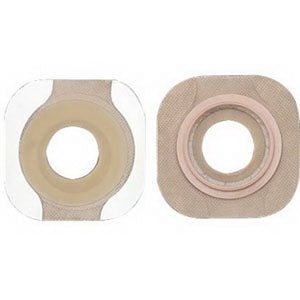 BX/5 - Hollister New Image® Flextend® 1" Pre-Cut Flat Skin Barrier, 1-3/4" Flange, Tape Border, Green - Best Buy Medical Supplies