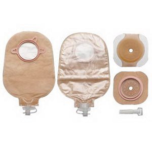 BX/5 - Hollister New Image&reg; Two-Piece Sterile Urostomy Kit 1-1/4" Stoma Opening, 1-3/4" Flange, Ultra Clear - Best Buy Medical Supplies