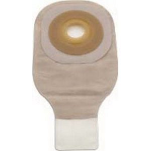BX/5 - Hollister Premier™ One-Piece Drainable Pouch, 7/8" Pre-Cut Convex Flextend® Skin Barrier, One-Sided ComfortWear, Clamp Closure, Transparent - Best Buy Medical Supplies