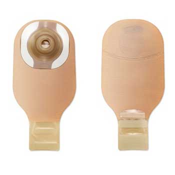 BX/5 - Hollister Premier™ One-Piece Drainable Pouch, Convex CeraPlus™ Skin Barrier, Pre-Cut, 1-1/8" Stoma, Beige - Best Buy Medical Supplies