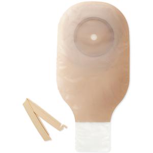 BX/5 - Hollister Premier™ One-Piece Drainable Pouch, Convex, Pre-Cut, Flextend® Skin Barrier, 1-1/8" Stoma, Transparent - Best Buy Medical Supplies