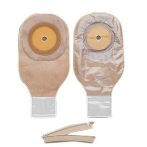 BX/5 - Hollister Premier™ One-Piece Non-Sterile Colostomy/Ileostomy Kit 2-1/2" Stoma Opening, Clamp Closure, Ultra Clear - Best Buy Medical Supplies