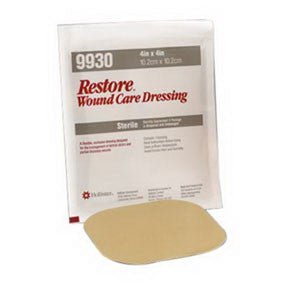 BX/5 - Hollister Restore&reg; Hydrocolloid Dressing with Foam Backing, Sterile 4" x 4" - Best Buy Medical Supplies