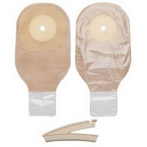 BX/5 - Hollister SoftFlex® One-Piece Drainable Pouch, Up to 2-1/2" Cut-to-Fit, Flat SoftFlex® Skin Barrier, Clamp Closure, Transparent - Best Buy Medical Supplies