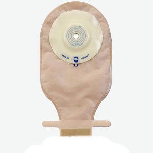 BX/5 - Marlen Manufacturing UltraMax™ One-piece Pre-cut Drainable Pouch with AquaTack™ Hydrocolloid Shallow Convex Skin Barrier and Kwick-Klose™ Fastener 1-1/4" Opening, 9" L x 5-3/4" W, Opaque, 16Oz, Odor-proof - Best Buy Medical Supplies