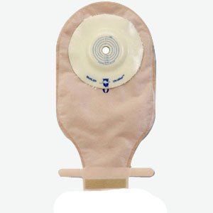 BX/5 - Marlen Manufacturing UltraMax™ One-piece Pre-cut Drainable Pouch with AquaTack™ Hydrocolloid Shallow Convex Skin Barrier and Kwick-Klose™ Fastener 1" Opening, 9" L x 5-3/4" W, Transparent, 16Oz, Odor-proof - Best Buy Medical Supplies