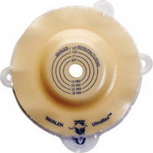 BX/5 - Marlen Ultramax Gemini™ Body Flange with 1-1/2" Starter Hole, Cut-to-fit, Flat - Best Buy Medical Supplies