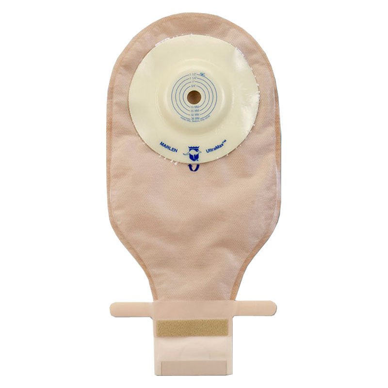 BX/5 - Marlen Ultramax™ Drainable Pouch, Cut-To-Fit, 1-3/4" Stoma, Opaque - Best Buy Medical Supplies