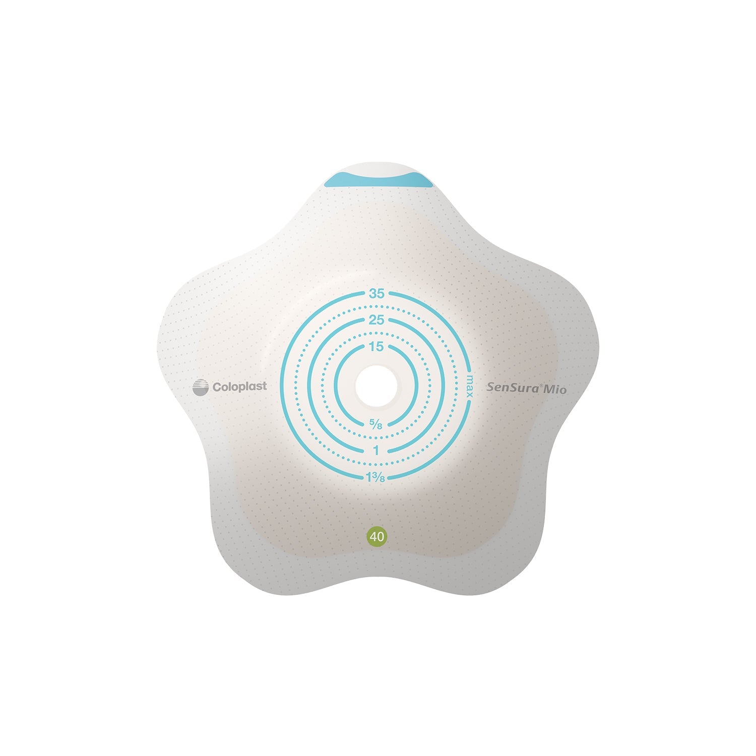 BX/5 Sensura Mio Click Convex Flip 2Piece Barrier, Cut to Fit 3/8" 1 3/8", Green Best Buy