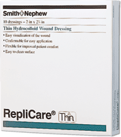 BX/5 - Smith & Nephew Replicare® Thin Hydrocolloid Wound Dressing, 6" x 8" - Best Buy Medical Supplies