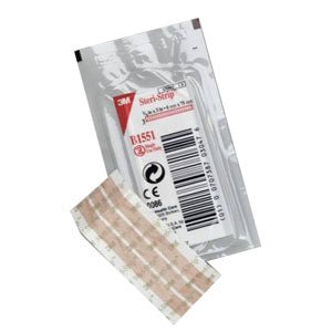 BX/50 - 3M Steri-Strip™ Blend Tone Skin Closure Strip, Adhesive, 3" x 1/4" (6mm x 75mm), Tan - Best Buy Medical Supplies