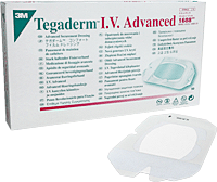 BX/50 - 3M Tegaderm™ IV Transparent Adhesive Advanced Securement Dressing, Latex-Free 4" x 4-3/4" - Best Buy Medical Supplies