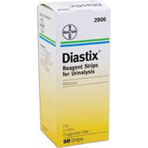 BX/50 - Bayer Diastix® Reagent Test Strip, Urine Glucose - Best Buy Medical Supplies