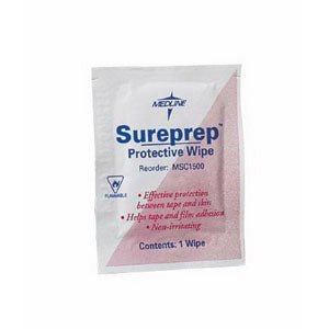 BX/50 - Medline Industries SurePrep® Skin Protective Wipe, Latex-free, Alcohol - Best Buy Medical Supplies