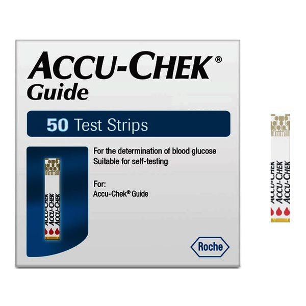 BX/50 - Roche Accu-Chek® Guide Blood Glucose Test Strips - Best Buy Medical Supplies