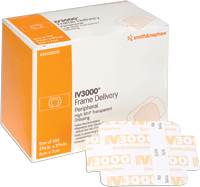 BX/50 - Smith & Nephew Opsite® IV3000 Frame Delivery Moisture Responsive Catheter Dressing, 4" x 4-3/4" - Best Buy Medical Supplies