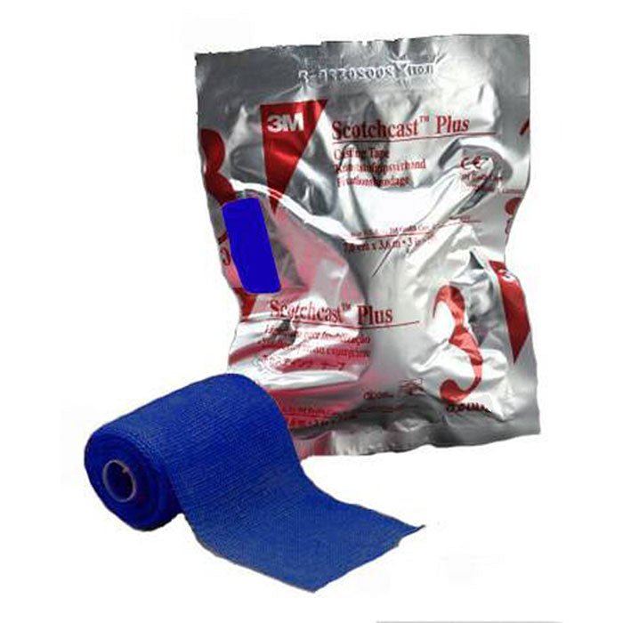 CA/10 - 3M Scotchcast™ Plus Casting Tape 4"x 4 yds, Blue - Best Buy Medical Supplies