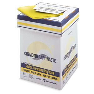 CA/100 - ChemoPlus™ Chemo Soft Waste Corrugated Container 20 gal, 4 mil Thickness, Yellow - Best Buy Medical Supplies