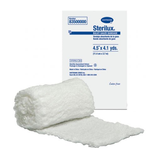 CA/100 - Hartmann-Conco Sterilux® Bulky Gauze Bandage, 4-1/2" x 4-1/10 yds - Best Buy Medical Supplies
