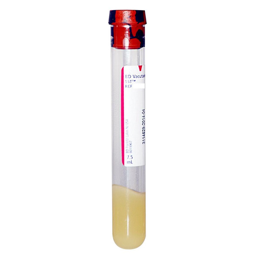 CA/1000 - BD Vacutainer® SST™ Tube, 100mm, 16mm OD, 8.5mL Draw Volume - Best Buy Medical Supplies