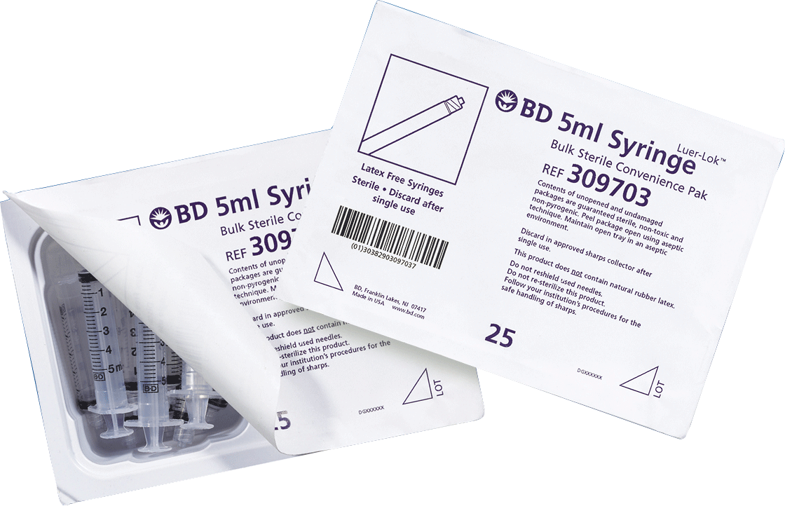 CA/120 - BD Luer-Lok™ Syringe Convenience Pack 20mL, Sterile, Single Use - Best Buy Medical Supplies