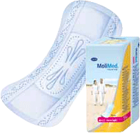 CA/168 - MoliCare Premium Lady Pad, 1 Drop Absorbency Level, 8.5" x 4", Non-woven, Latex-free - Best Buy Medical Supplies