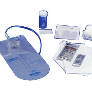 CA/20 - CURITY Dover Vinyl Closed Urethral Catheter Tray 14 Fr 1500 mL - Best Buy Medical Supplies