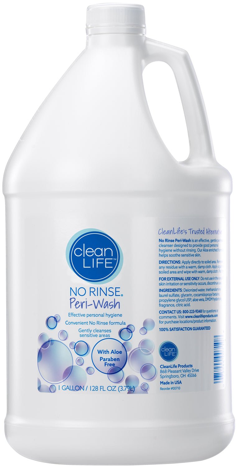 CA/4 - Cleanlife Products No Rinse® Peri Wash 1 gallon - Best Buy Medical Supplies
