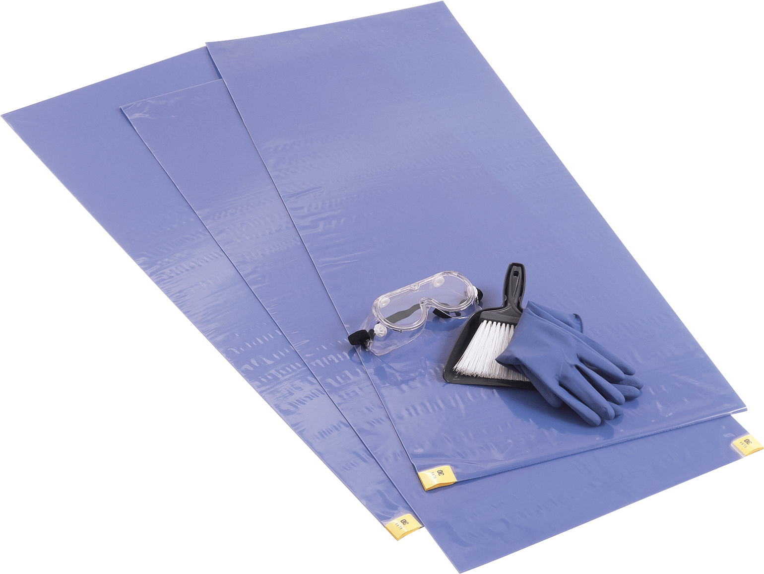 CA/4 - Kendall ChemoPlus™ Adhesive Contamination Control Floor Mat, Blue, 18" x 46" - Best Buy Medical Supplies