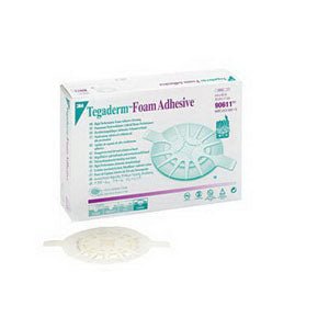 CA/40 - 3M Tegaderm™ High Performance Adhesive Foam Dressing 4-1/2" x 4" Small Oval - Best Buy Medical Supplies