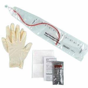 CA/50 - Bard Intermittent Catheter Kit 14Fr, Touchless® Plus, Vinyl, Unisex, 1100cc Collection Chamber, PVI Swabs, Latex-Free Gloves, Underpad - Best Buy Medical Supplies