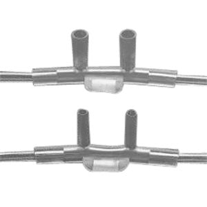 CA/50 - CareFusion AirLife™ Standard Nasal Cannula with 7 ft. U/Connect-It Tubing, Curved, Nonflared Tip - Best Buy Medical Supplies