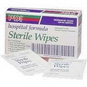 CA/576 - PDI Hygea® Sterile Saline Cleansing Wipe, 6" x 4" - Best Buy Medical Supplies