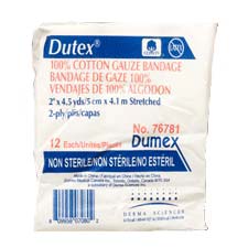 CA/96 - Derma Sciences Dutex® Conforming Bandage, 2-Ply, 2" x 4-1/10 yds - Best Buy Medical Supplies