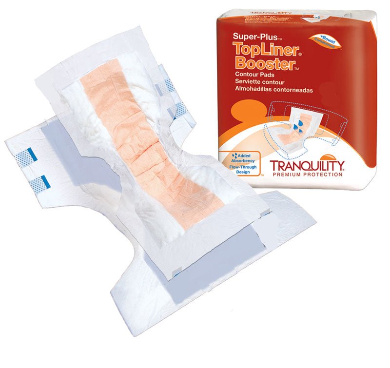 CA/96 - Tranquility® TopLiner™ Booster Super-Plus Contour 32" x 14" 27.5 oz Fluid Capacity - Best Buy Medical Supplies