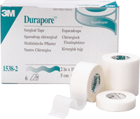EA/1 - 3M Durapore™ Silk Like Cloth Surgical Tape, 2" x 1-1/2 yds - Best Buy Medical Supplies