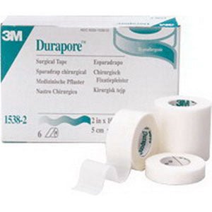 EA/1 - 3M Durapore™ Silk-Like Cloth Surgical Tape, 3" x 10 yds - Best Buy Medical Supplies