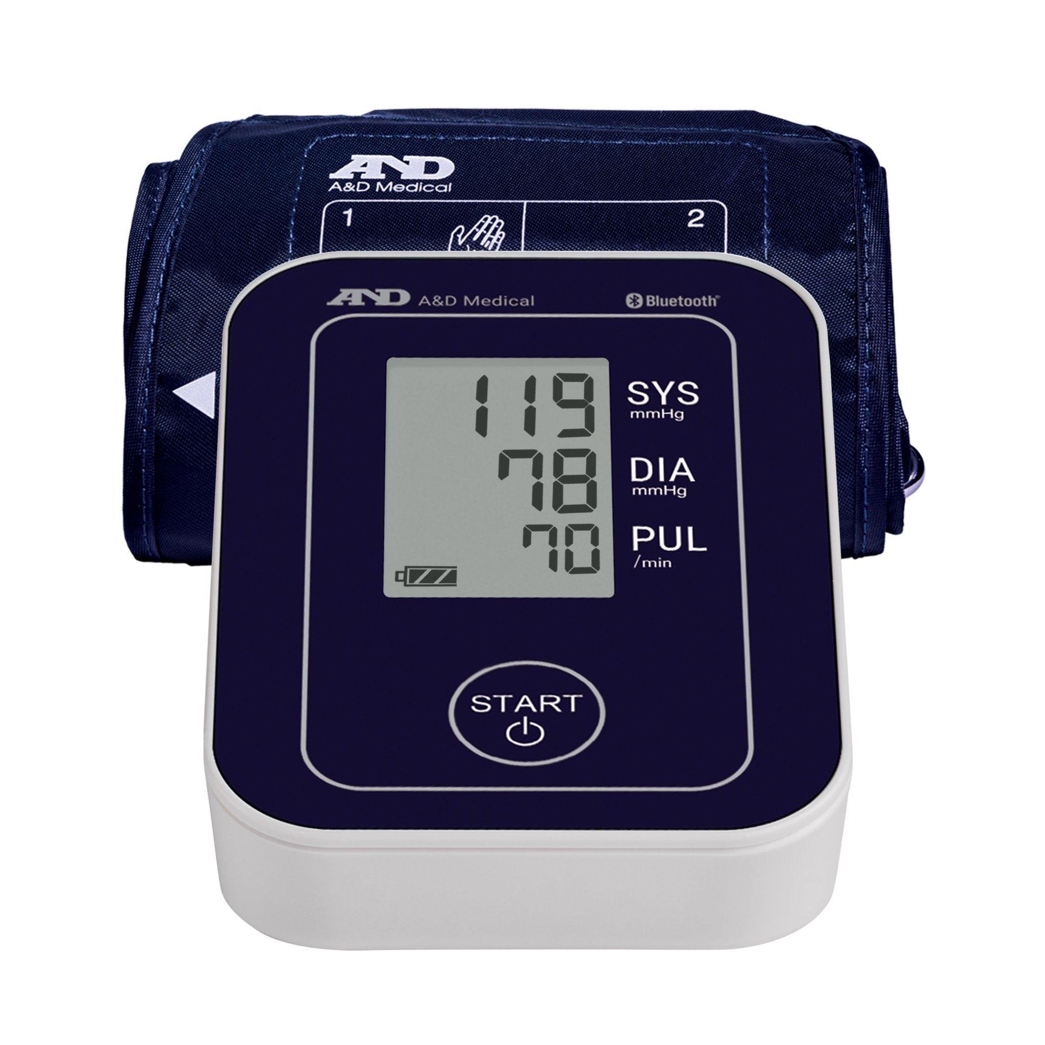EA/1 - A&D Medical Wireless One Button Blood Pressure Monitor - Best Buy Medical Supplies