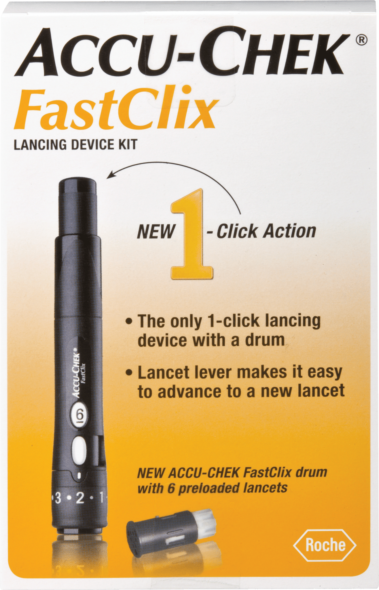 EA/1 - ACCU-CHEK FastClix Lancing Device Kit - Best Buy Medical Supplies