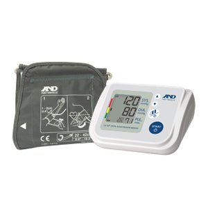 EA/1 - A&D Medical Upper Arm Automatic Blood Pressure Monitor with AccuFit™ Plus Cuff - Best Buy Medical Supplies
