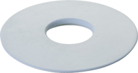 EA/1 - All-Flexible Basic Flat Mounting Ring 1-1/8" Opening, 3-3/4" Diameter, Green Neoprene Rubber - Best Buy Medical Supplies