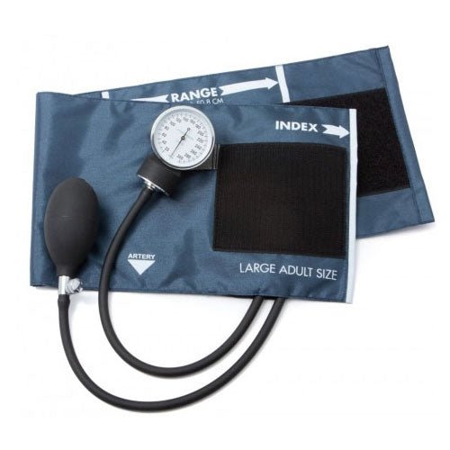 EA/1 - American Diagnostic Aneroid Sphygmomanometer, Standard, Large Adult, Navy - Best Buy Medical Supplies
