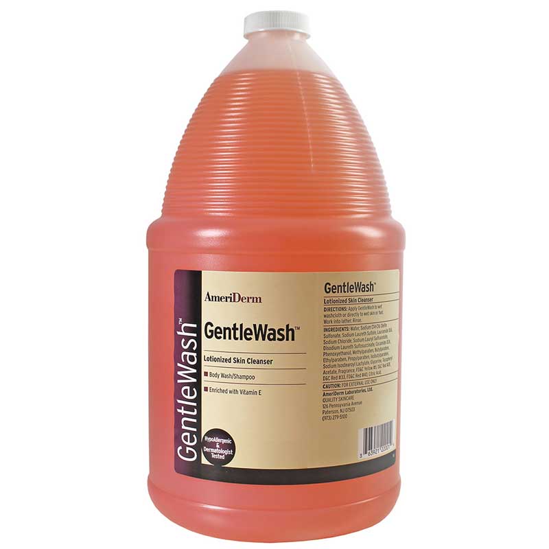 EA/1 - Ameriderm GentleWash™ Body Wash/Shampoo 1 gal, Hypoallergenic - Best Buy Medical Supplies
