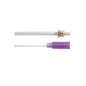 EA/1 - AMT Mini ONE® Bolus Feeding Set 24" L, Straight Connector with Bolus Purple Adapter, Clear Tubing, DEHP free - Best Buy Medical Supplies