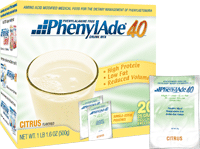 EA/1 - Applied Nutrition Corp PhenylAde® 40 Drink Mix 25g Pouch, 83 Calories, Citrus Flavor, Phenylalanine-free, Low-protein - Best Buy Medical Supplies