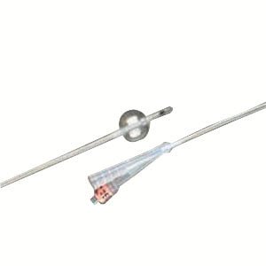 EA/1 - Bard Lubri-Sil® Infection Control 2-Way Foley Catheter, Silver Hydrogel Coated, 24Fr, 30cc Balloon Capacity - Best Buy Medical Supplies