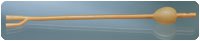 EA/1 - Bard Virden Rubber Rectal Catheter Double-Lumen Design with Balloon 30Fr, 17" - Best Buy Medical Supplies