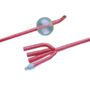 EA/1 - Bardex® Infection Control 3-Way Foley Catheter, Silver Hydrogel Coated, 24Fr, 5cc Balloon Capacity - Best Buy Medical Supplies