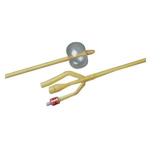EA/1 - Bardex® Lubricath® Continuous Irrigation 3-Way Foley Catheter, Lubricated, 18Fr, 5cc Balloon Capacity - Best Buy Medical Supplies